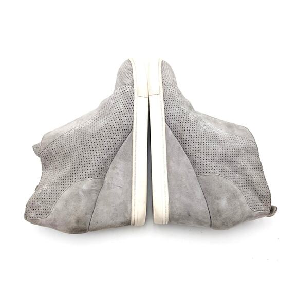 Linea Paolo Anna Designer Wedge Sneaker Bootie Women's Rock Suede Size US9M - Picture 6 of 13